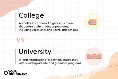 College Definition & Meaning